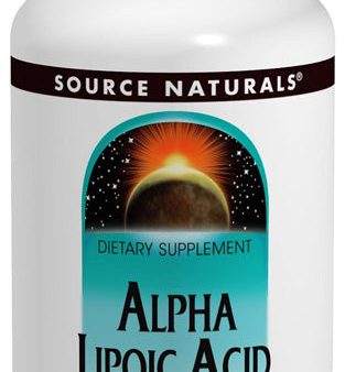 SOURCE NATURALS - Alpha-Lipoic Acid Timed Release (300 mg) - 60 Tablets Online Hot Sale