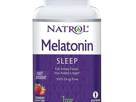 NATROL - Melatonin 1 mg Fast Dissolve - 90 Tablets For Discount