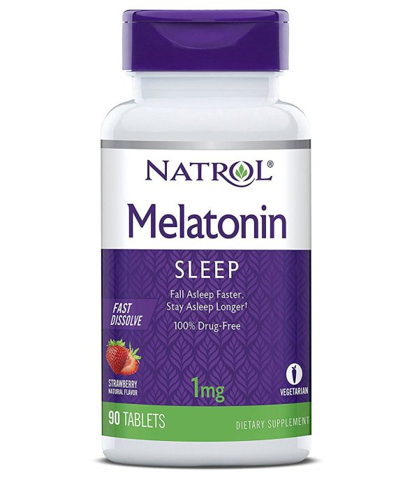 NATROL - Melatonin 1 mg Fast Dissolve - 90 Tablets For Discount