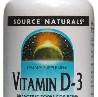 SOURCE NATURALS - Vitamin D  - 200 Capsules Discount