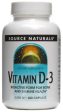 SOURCE NATURALS - Vitamin D  - 200 Capsules Discount