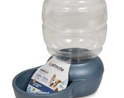 PETMATE - Replendish Feeder with Microban Pearl Peacock Blue - 2.5 Gallons Online