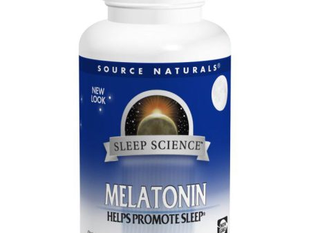 SOURCE NATURALS - Sleep Science Melatonin 10 mg - 120 Tablets Fashion