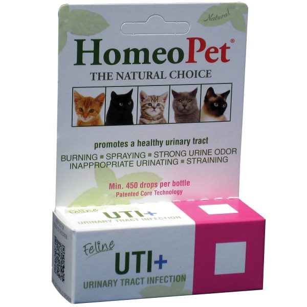 HOMEOPET - Feline UTI+ Urinary Tract Infection Drops - 15 ml Fashion