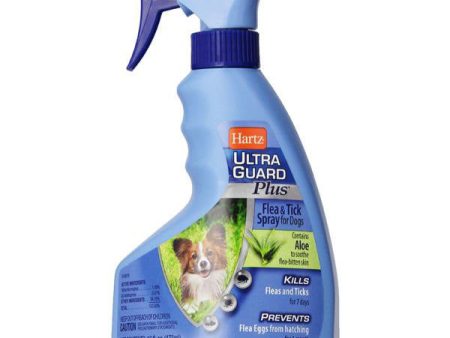 HARTZ - UltraGuard Plus Flea and Tick Spray for Dogs - 16 fl. oz. (473 ml) Sale