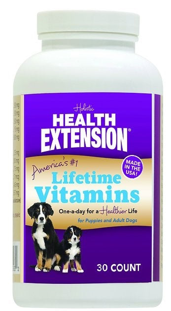 HEALTH EXTENSION - Lifetime Vitamins for Dogs - 30 Count For Cheap