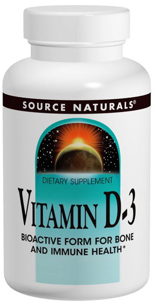 SOURCE NATURALS - Vitamin D-3 5000 IU - 100 Softgels Hot on Sale