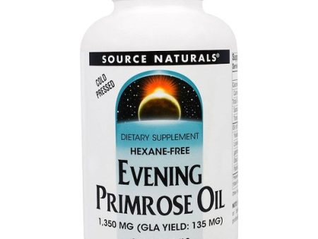 SOURCE NATURALS - Evening Primrose Oil 1350 mg - 120 Softgels Supply