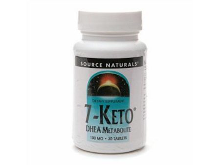 SOURCE NATURALS - 7-Keto - 30 Tablets (100 mg) Sale