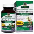 NATURE S ANSWER - Butchers Broom Root 1000 mg - 90 Vegetarian Capsules on Sale