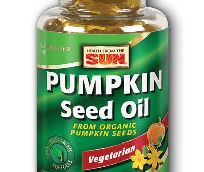 HEALTH FROM THE SUN - 100% Vegetarian Pumpkin Seed Oil - 90 Softgels Online Sale