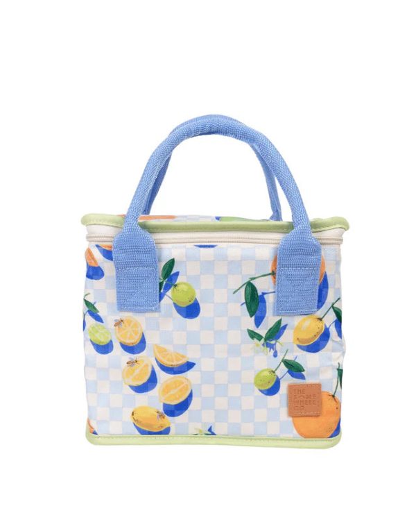 Sorrento Citrus Lunch Bag by The Somewhere Co For Cheap