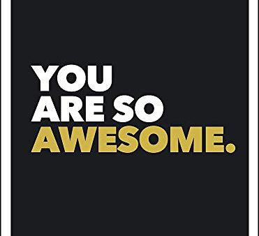 You Are So Awesome Book For Cheap