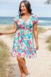 Brontie Dress in Lemon Garden For Sale