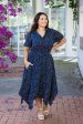 Cameron Dress in Navy Supply