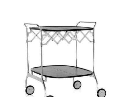 Gastone Folding Trolley Table Online Hot Sale