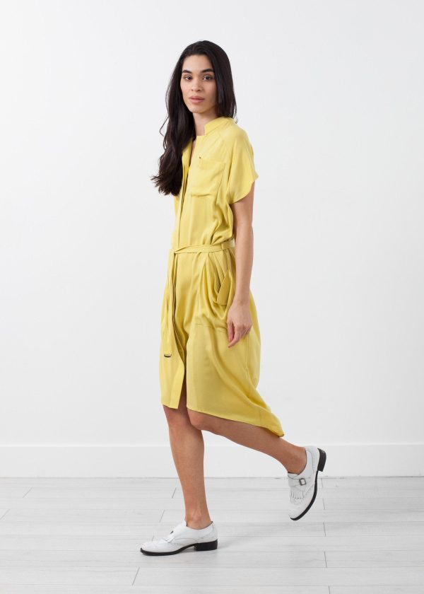 Ultime Silk Shirt Dress Hot on Sale