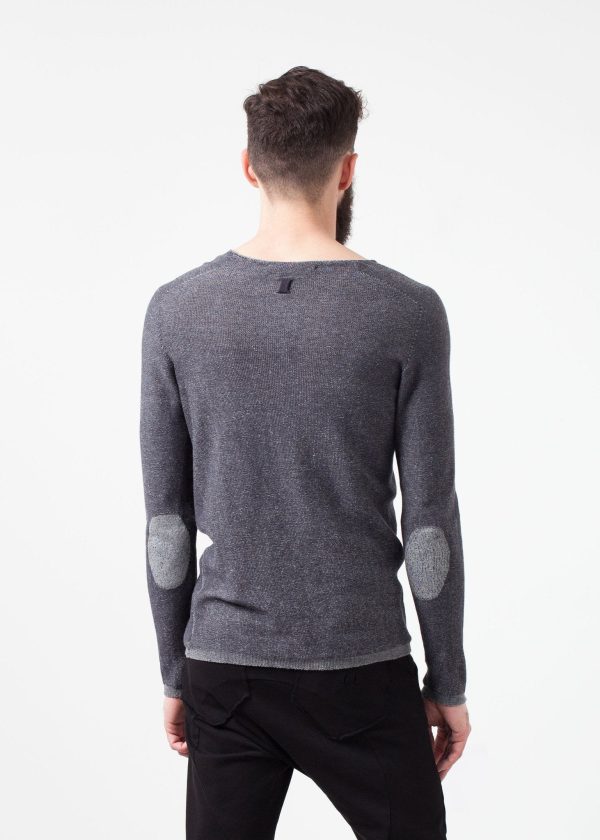 Curios Sweatshirt in Steel Grey For Cheap