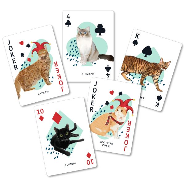 Casino Playing Cards - Curious Cats Discount