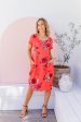 Eve Dress in Hibiscus For Discount