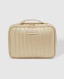 Maggie Cosmetic Case in Champagne by Louenhide Discount