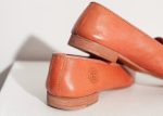 Leather Loafer in Rose Online Sale