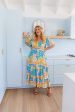 Charlize Maxi Dress in Patch Garden Fashion