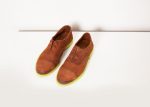 Suede Oxford in Natural Lime Online Hot Sale