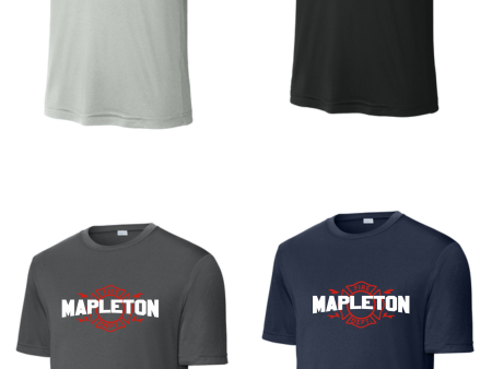 Mapleton Fire Dept 2025 - Dri-Fit Tshirt - Design 2 Online now