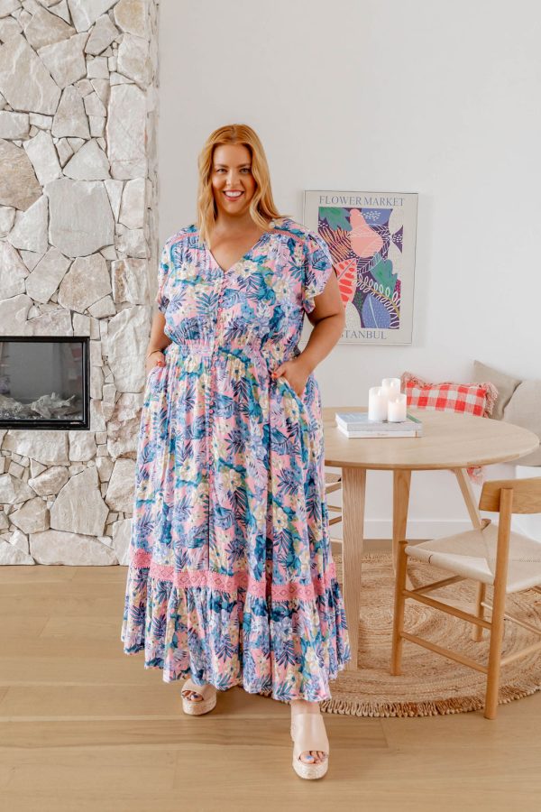 Paradise Maxi Floral Dress Supply