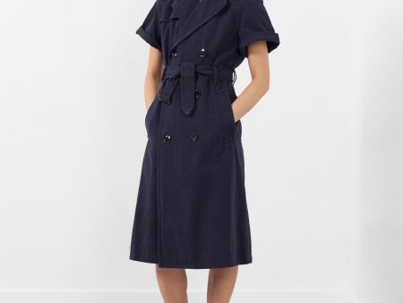 Rolled Sleeve Trenchcoat Cheap