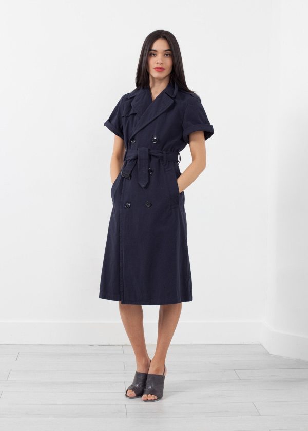 Rolled Sleeve Trenchcoat Cheap