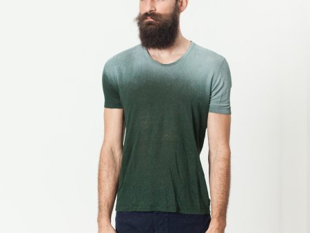 Overprint T-Shirt in Green Fashion