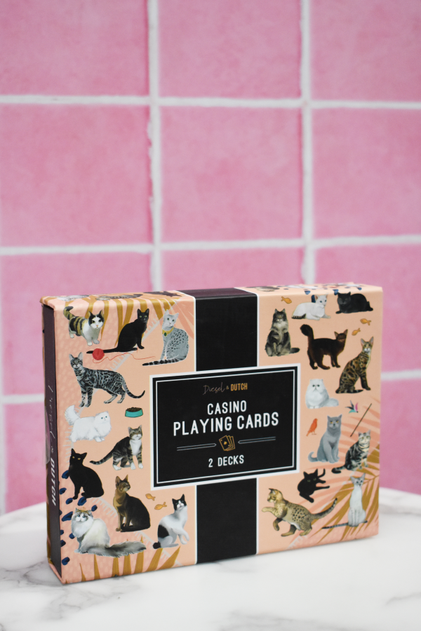 Casino Playing Cards - Curious Cats Discount