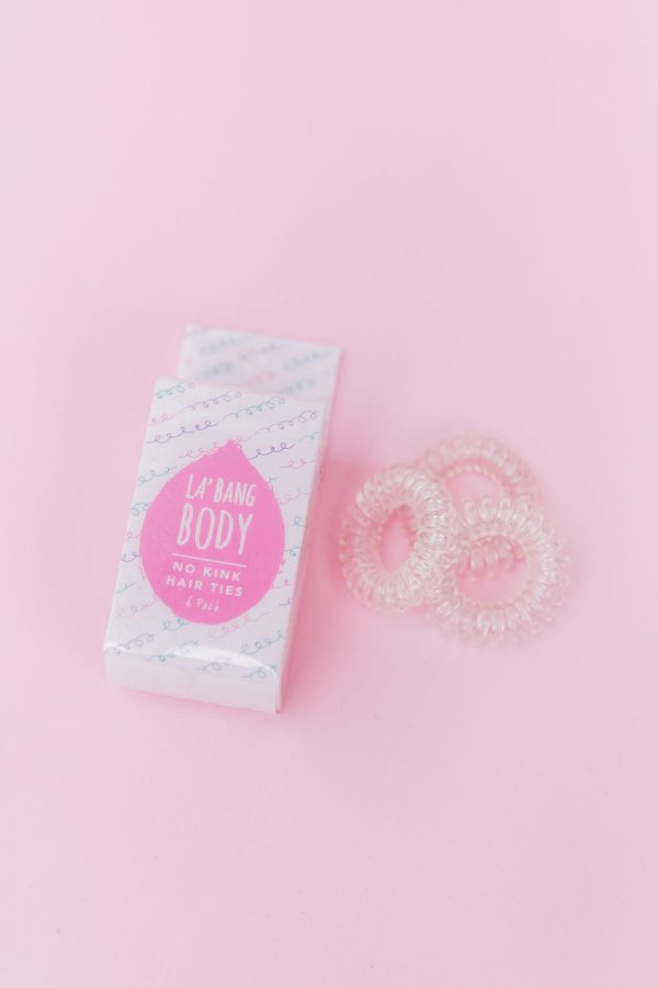 No Kink Hair Ties by Labang Body in White For Discount