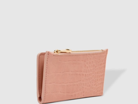 Ivy Cardholder in Pale Pink For Cheap