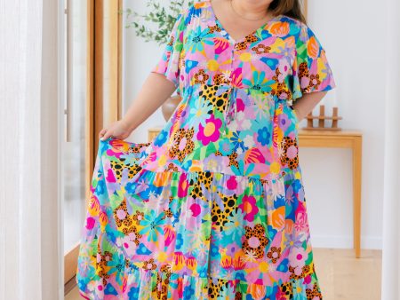 Bonnie Dress in Floral Fancy by Kasey Rainbow Online Sale