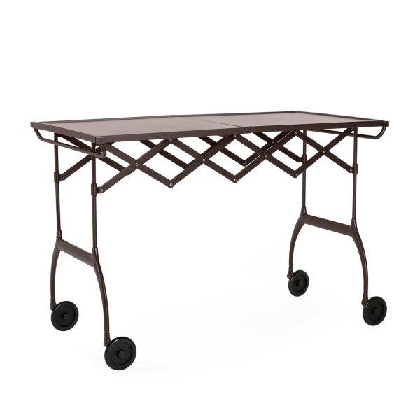 Battista Folding Trolley Table Discount