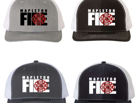 Mapleton Fire Dept 2024 - Baseball Cap - Design 2 Online Sale