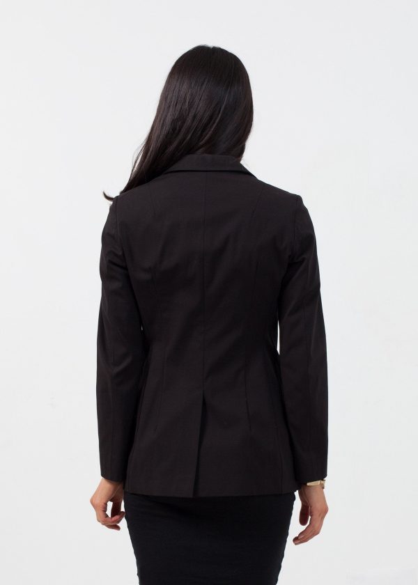 Double Pocket Blazer in Black Online