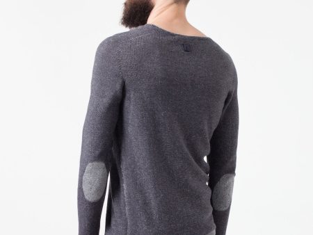 Curios Sweatshirt in Steel Grey For Cheap