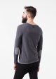 Curios Sweatshirt in Steel Grey For Cheap