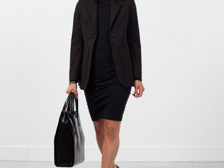 Double Pocket Blazer in Black Online