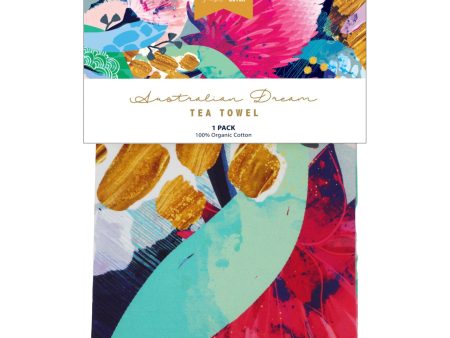 Australian Dream Tea Towel by Diesel & Dutch Online Sale