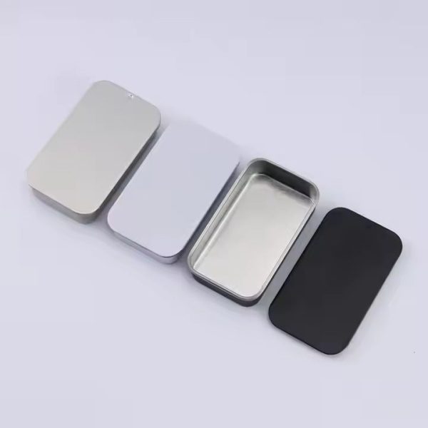 Metal Sliding Tray Type Tin Container For Discount