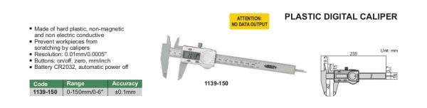 INSIZE Plastic Digital Caliper Online Hot Sale