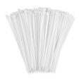 Nylon Self Locking Cable Ties   Zip Ties (White) 150mm - 6 Inch Fashion