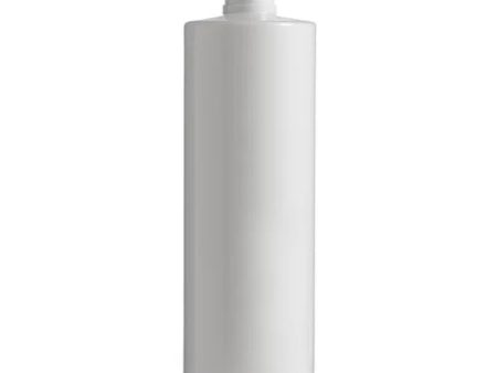 200ml Milky White Pet Cylinder Round Bottle - 24mm Neck Size without Cap on Sale