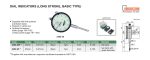 INSIZE Dial Indicator - long Stroke, Basic Type Hot on Sale