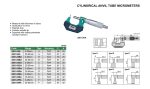 INSIZE Cylindrical anvil tube Micrometer Sale